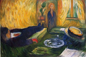 la meurtrière 1906 Edvard Munch Peinture à l'huile